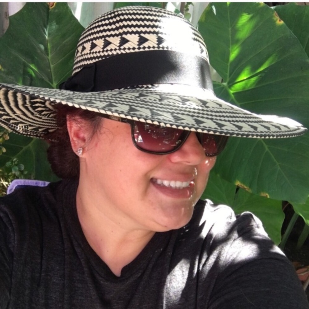 BCBGMaxAzria Summer Straw Hat Size Small - Picture 5 of 5